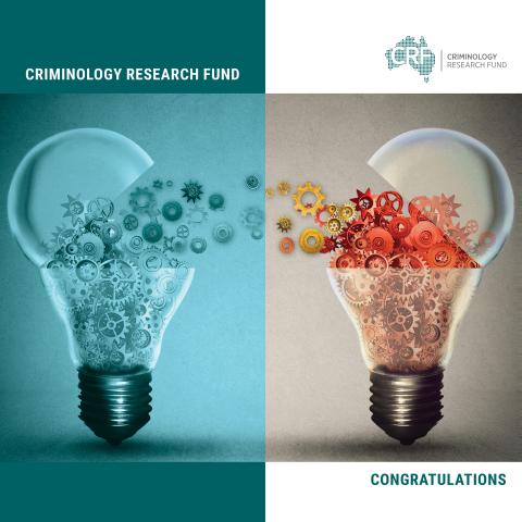 Criminology Research Fund congratulations to winners